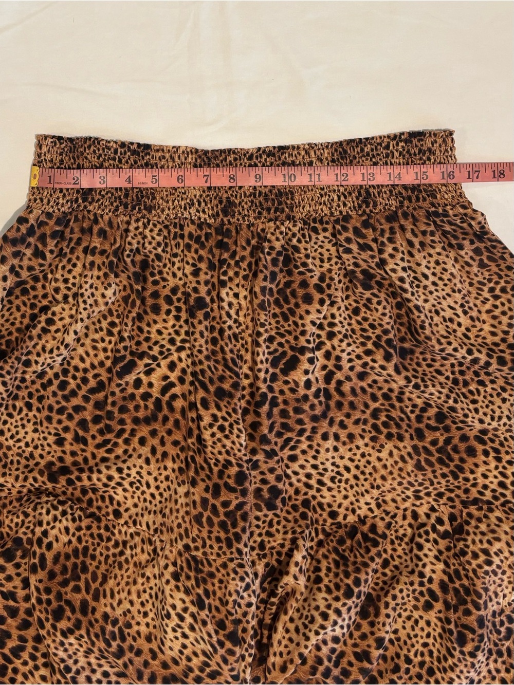 Aerie Leopard Print Wide-Leg Party Pant XL - Picture 6 of 10